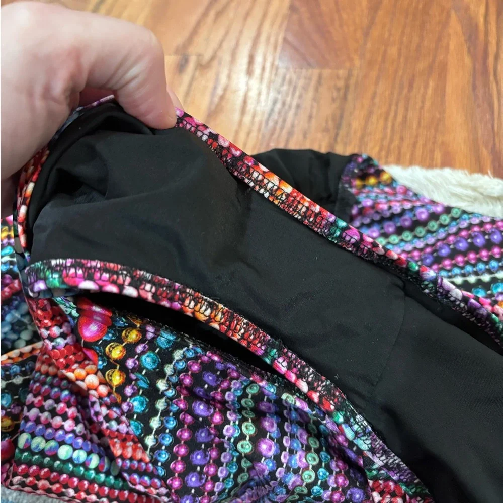 Gottex Nefertiti Multi One Piece Swimsuit with a halter sz 12 - Picture 9 of 9